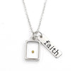 The Seed of Faith Mustard Seed tainless steel necklace