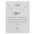 Limited Edition Holy Faith Cross Necklace