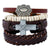 Vintage Multilayer Handmade Leather Bracelet